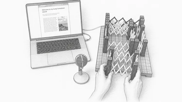 As Content and Layout Co-Evolve: TangibleSite for Scaffolding Blind People's Webpage Design through Multimodal Interaction